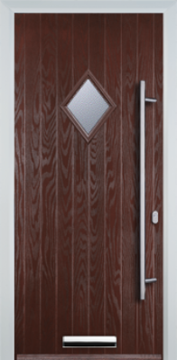 Cottage Composite - Diamond - Long Bar Handle - High Security - Free Delivery