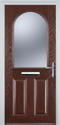 2 Panel 1 Arch - Composite Door - High Security - Free Delivery