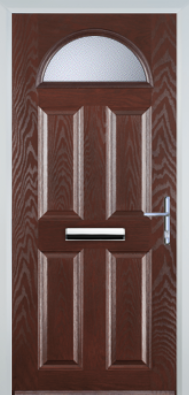 4 Panel 1 Arch - Composite Door - High Security - Free Delivery