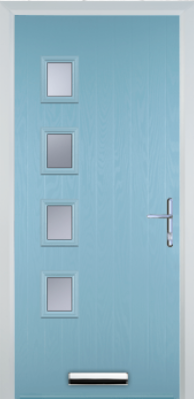 4 Square Left - Composite Door - High Security - Free Delivery
