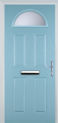 4 Panel 1 Arch - Composite Door - High Security - Free Delivery