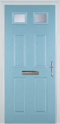 4 Panel 2 Square - Composite Door - High Security - Free Delivery