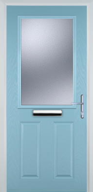 2 Panel 1 Square - Composite Door - High Security - Free Delivery