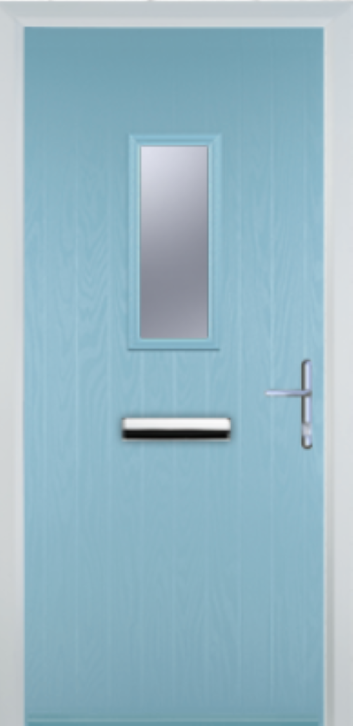 Contemporary Composite Door - Cottage 1 Square - High Security Features - Free Delivery