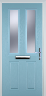 2 Panel 2 Square - Composite - High Security - Free Delivery