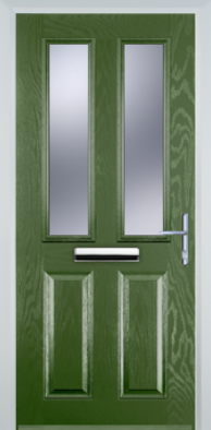 2 Panel 2 Square - Composite - High Security - Free Delivery
