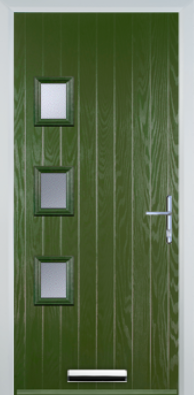 3 Square Left - Composite Door - High Security - Free Delivery