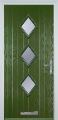 3 Diamond - Composite Door - High Security - Free Delivery