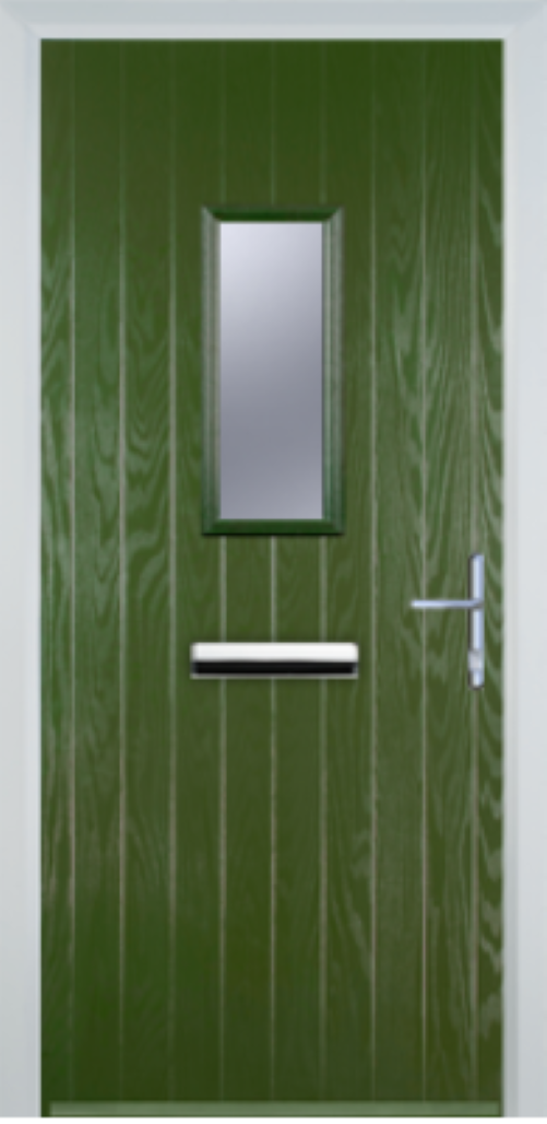 Contemporary Composite Door - Cottage 1 Square - High Security Features - Free Delivery