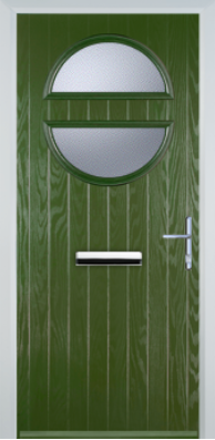 Contemporary Composite - Circle - Standard Handle - High Security - Free Delivery