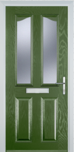 2 Panel 2 Angle - Composite Door - High Security - Free Delivery