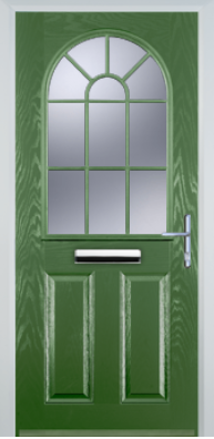 2 Panel Starburst - Composite Door - High Security - Free Delivery