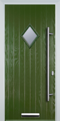 Cottage Composite - Diamond - Long Bar Handle - High Security - Free Delivery