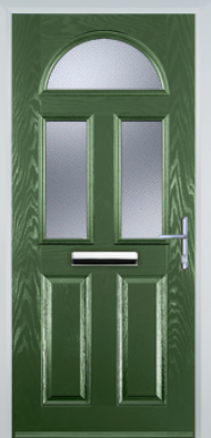 2 Panel 2 Square 1 Arch - Composite Door - High Security - Free Delivery