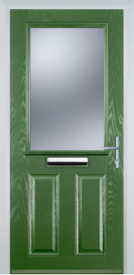 2 Panel 1 Square - Composite Door - High Security - Free Delivery