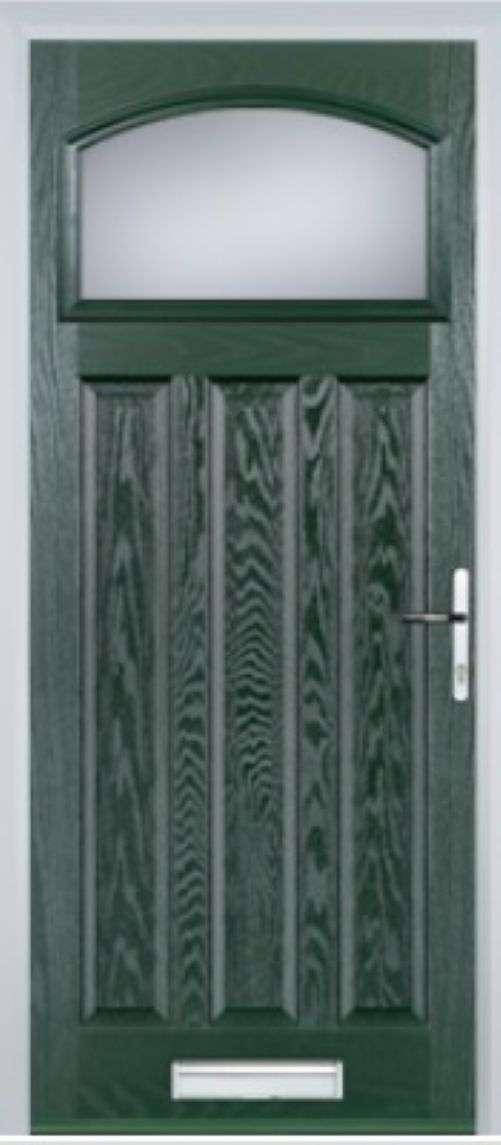 3 Panel Arch Pane - Composite Door - High Security - Free Delivery