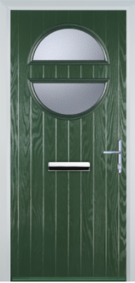 Contemporary Composite - Circle - Standard Handle - High Security - Free Delivery
