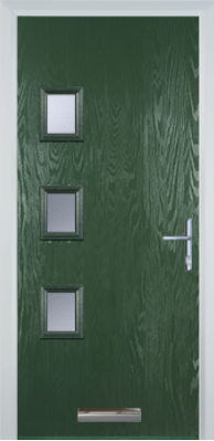 3 Square Left - Composite Door - High Security - Free Delivery