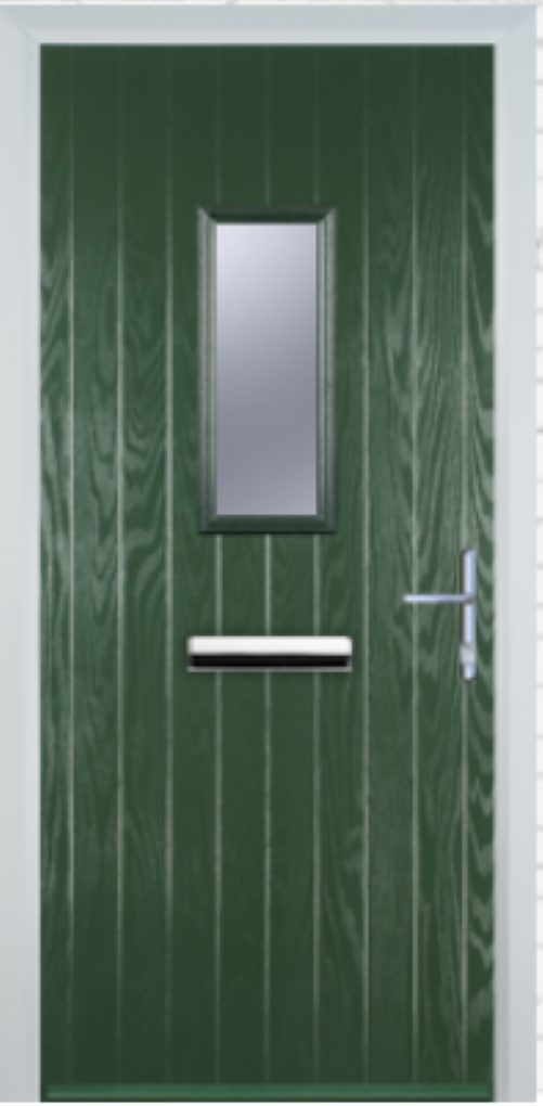 Contemporary Composite Door - Cottage 1 Square - High Security Features - Free Delivery