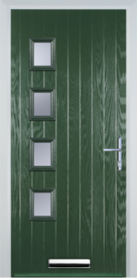 4 Square Left - Composite Door - High Security - Free Delivery