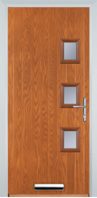 3 Square Right - Composite Door - High Security - Free Delivery