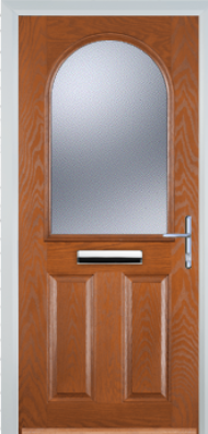 2 Panel 1 Arch - Composite Door - High Security - Free Delivery