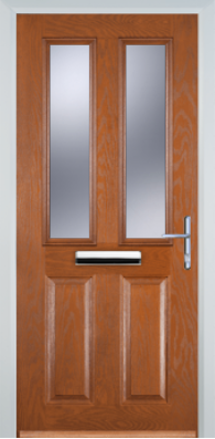 2 Panel 2 Square - Composite - High Security - Free Delivery