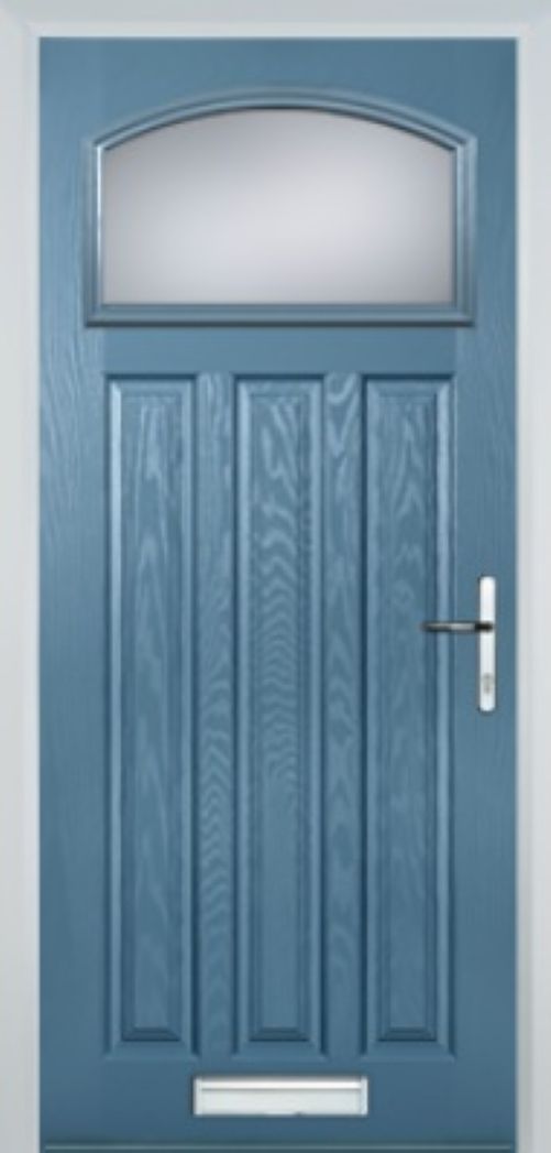 3 Panel Arch Pane - Composite Door - High Security - Free Delivery