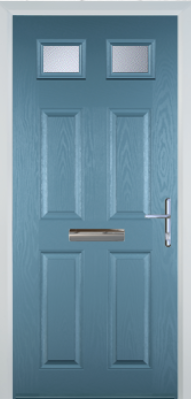 4 Panel 2 Square - Composite Door - High Security - Free Delivery