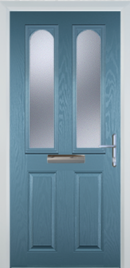 Composite Door - 2 Arch 2 Panel - High Security - Free Delivery