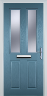 2 Panel 2 Square - Composite - High Security - Free Delivery