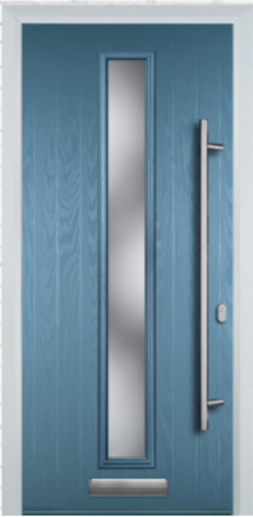 Composite Door - Cottage Centre - Free Delivery - High Security - Long Bar Handle