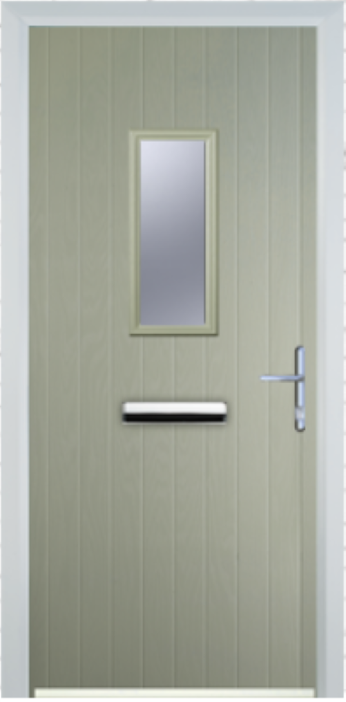 Contemporary Composite Door - Cottage 1 Square - High Security Features - Free Delivery