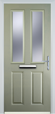 2 Panel 2 Square - Composite - High Security - Free Delivery