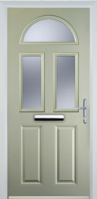 2 Panel 2 Square 1 Arch - Composite Door - High Security - Free Delivery