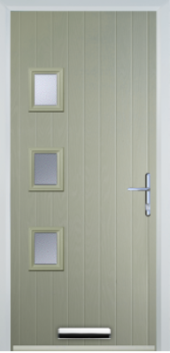 3 Square Left - Composite Door - High Security - Free Delivery