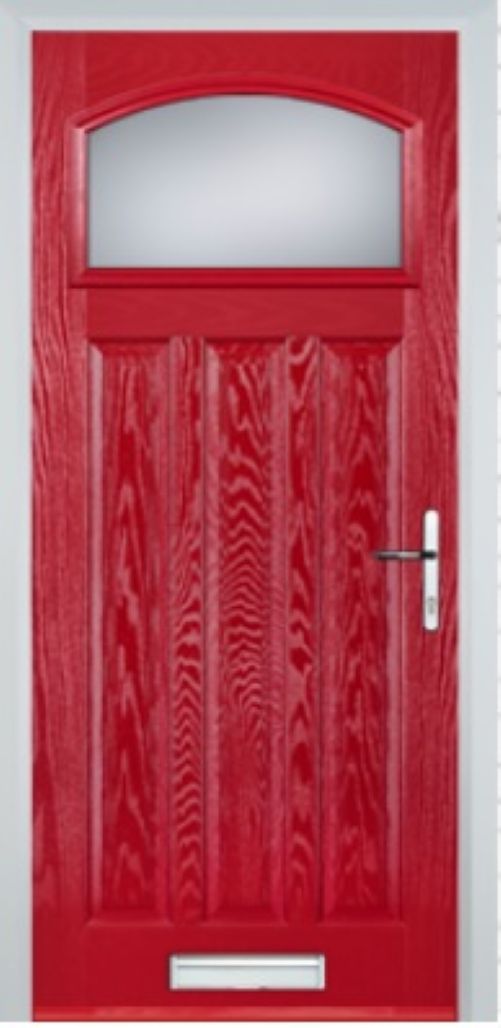 3 Panel Arch Pane - Composite Door - High Security - Free Delivery