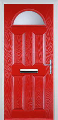 4 Panel 1 Arch - Composite Door - High Security - Free Delivery