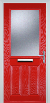 2 Panel 1 Square - Composite Door - High Security - Free Delivery