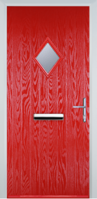 Composite  Door - Cottage Diamond Glazed - High Security - Free Delivery