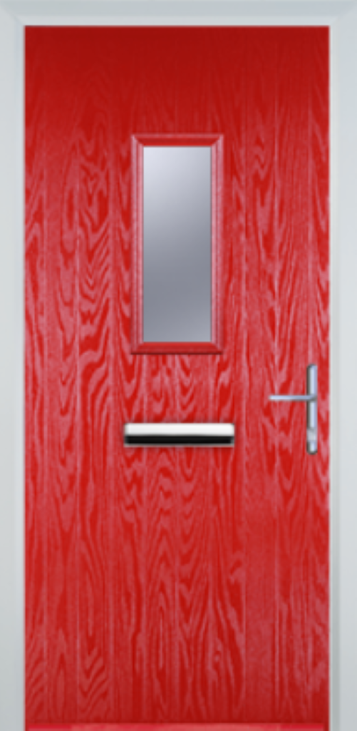 Contemporary Composite Door - Cottage 1 Square - High Security Features - Free Delivery