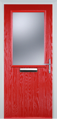 Cottage Composite Door - Half Glazed - High Security - Free Delivery