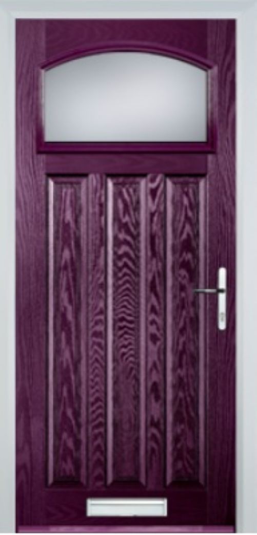 3 Panel Arch Pane - Composite Door - High Security - Free Delivery