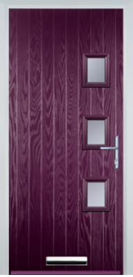 3 Square Right - Composite Door - High Security - Free Delivery