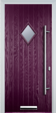 Cottage Composite - Diamond - Long Bar Handle - High Security - Free Delivery