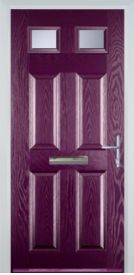 4 Panel 2 Square - Composite Door - High Security - Free Delivery