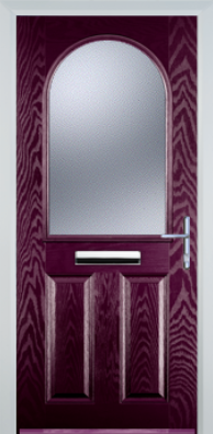 2 Panel 1 Arch - Composite Door - High Security - Free Delivery