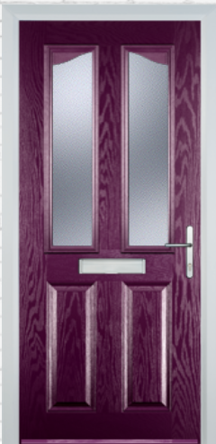 2 Panel 2 Angle - Composite Door - High Security - Free Delivery