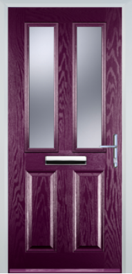 2 Panel 2 Square - Composite - High Security - Free Delivery