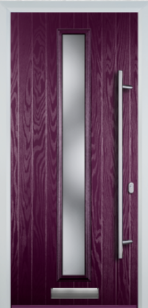 Composite Door - Cottage Centre - Free Delivery - High Security - Long Bar Handle